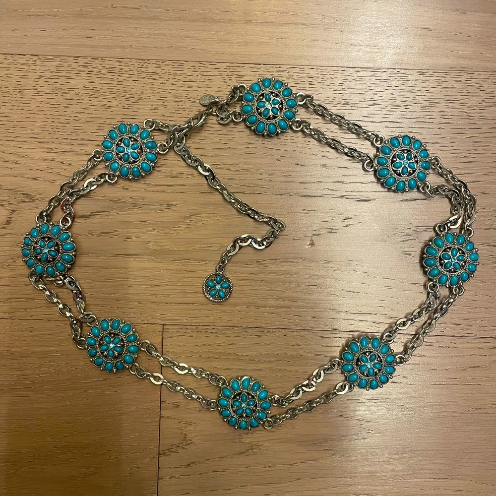 Turquoise hip belt